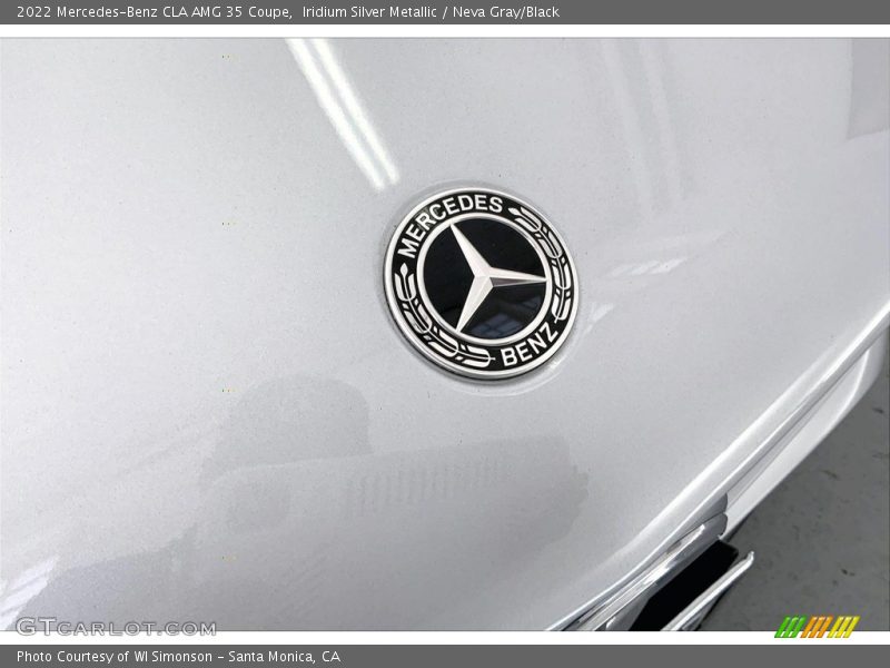 Iridium Silver Metallic / Neva Gray/Black 2022 Mercedes-Benz CLA AMG 35 Coupe