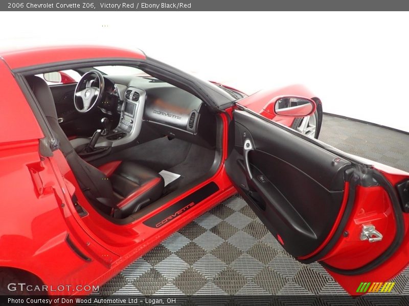 Front Seat of 2006 Corvette Z06