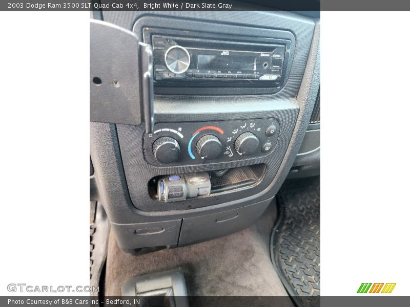 Bright White / Dark Slate Gray 2003 Dodge Ram 3500 SLT Quad Cab 4x4