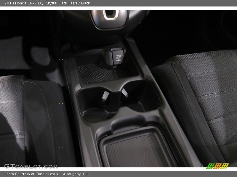 Crystal Black Pearl / Black 2018 Honda CR-V LX