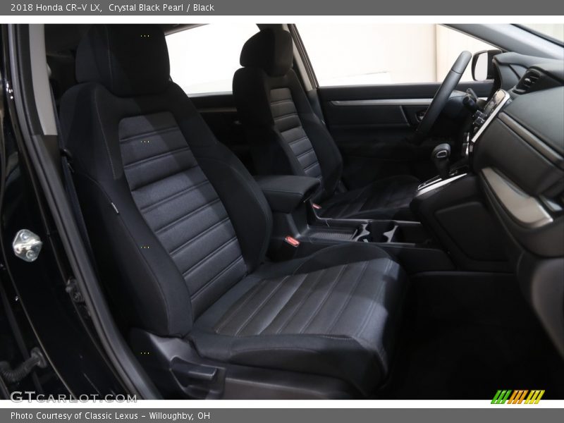 Crystal Black Pearl / Black 2018 Honda CR-V LX