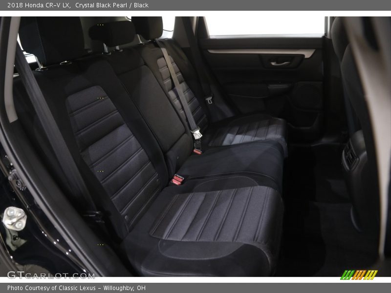 Crystal Black Pearl / Black 2018 Honda CR-V LX