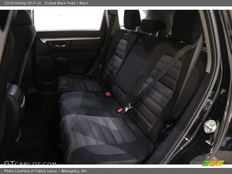 Crystal Black Pearl / Black 2018 Honda CR-V LX
