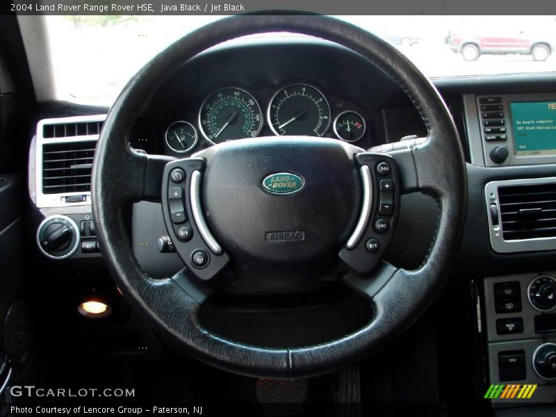 Java Black / Jet Black 2004 Land Rover Range Rover HSE