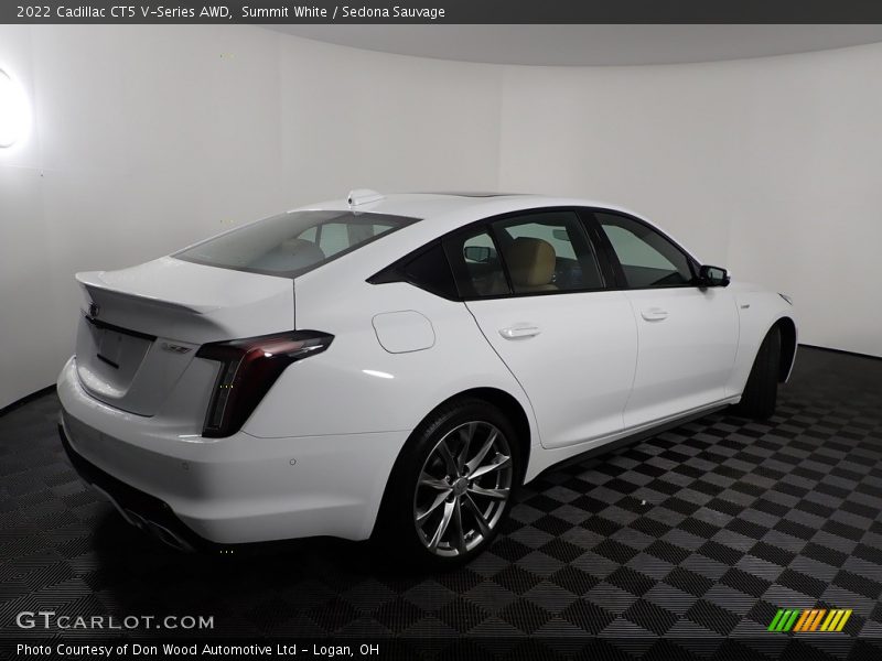 Summit White / Sedona Sauvage 2022 Cadillac CT5 V-Series AWD