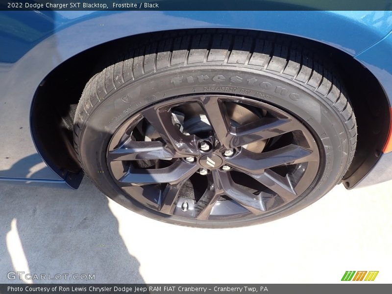 Frostbite / Black 2022 Dodge Charger SXT Blacktop