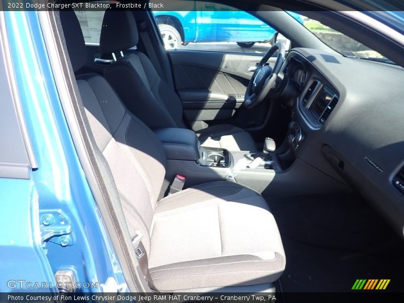 Frostbite / Black 2022 Dodge Charger SXT Blacktop