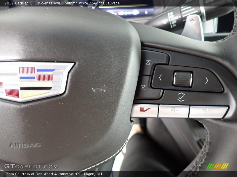  2022 CT5 V-Series AWD Steering Wheel