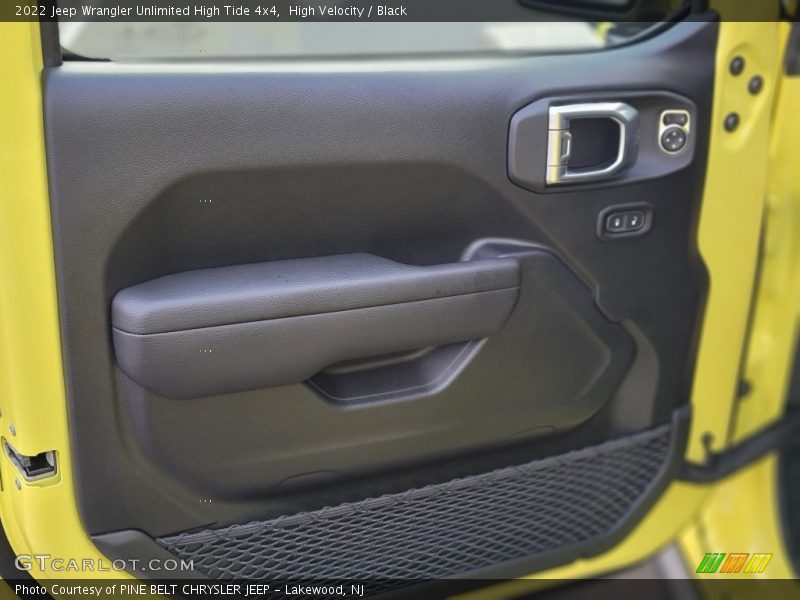 High Velocity / Black 2022 Jeep Wrangler Unlimited High Tide 4x4