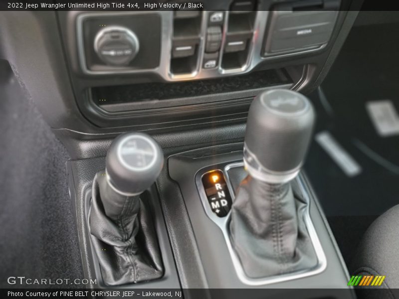 High Velocity / Black 2022 Jeep Wrangler Unlimited High Tide 4x4