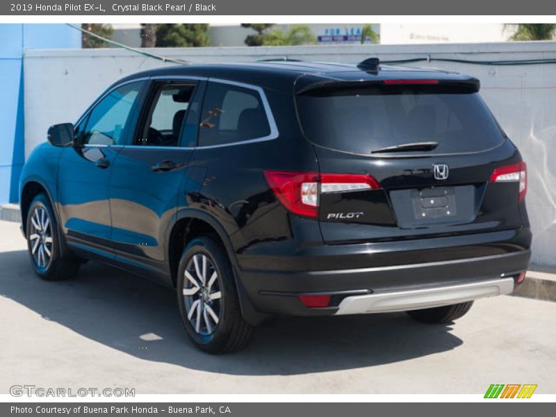 Crystal Black Pearl / Black 2019 Honda Pilot EX-L