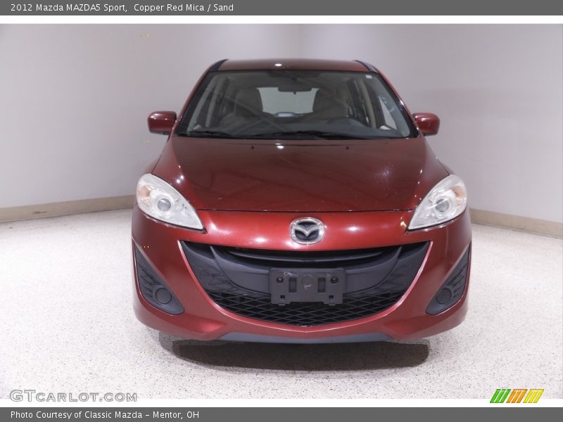 Copper Red Mica / Sand 2012 Mazda MAZDA5 Sport
