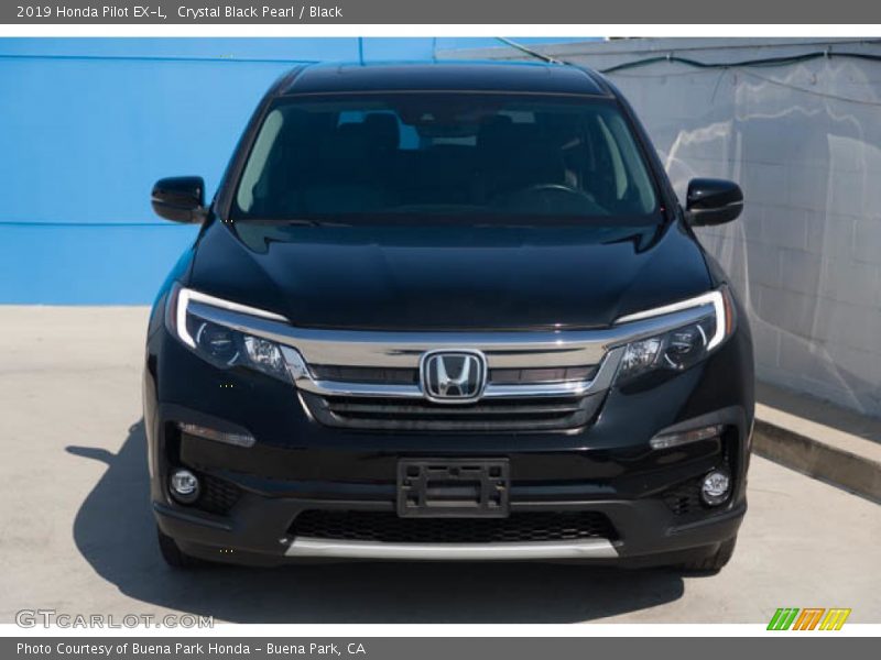 Crystal Black Pearl / Black 2019 Honda Pilot EX-L
