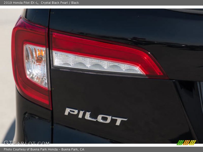 Crystal Black Pearl / Black 2019 Honda Pilot EX-L