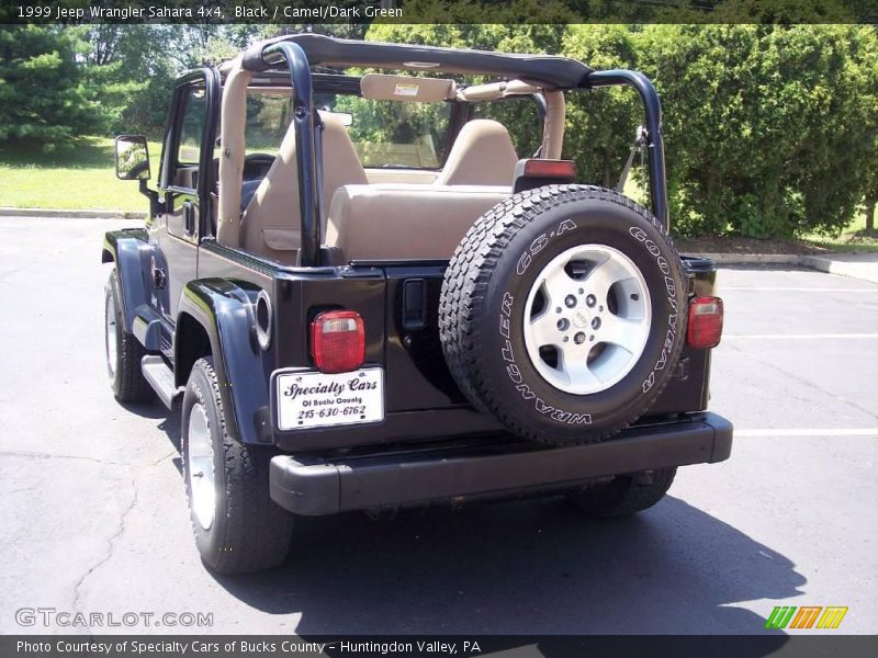 Black / Camel/Dark Green 1999 Jeep Wrangler Sahara 4x4