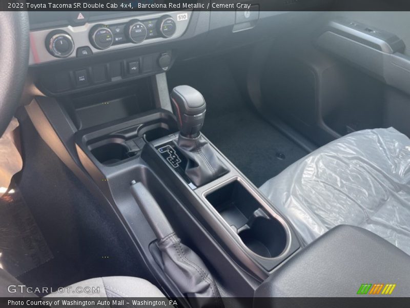 Barcelona Red Metallic / Cement Gray 2022 Toyota Tacoma SR Double Cab 4x4