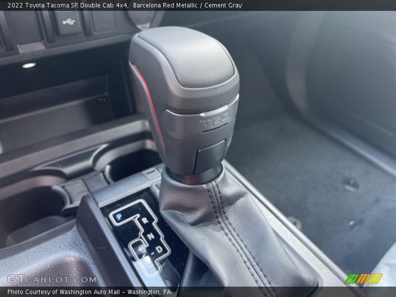 Barcelona Red Metallic / Cement Gray 2022 Toyota Tacoma SR Double Cab 4x4
