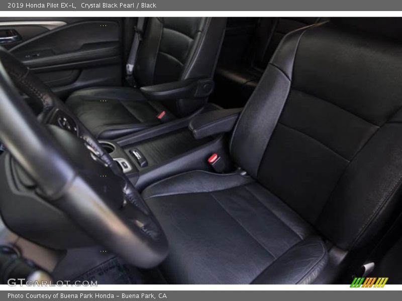 Crystal Black Pearl / Black 2019 Honda Pilot EX-L