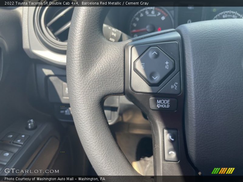 Barcelona Red Metallic / Cement Gray 2022 Toyota Tacoma SR Double Cab 4x4