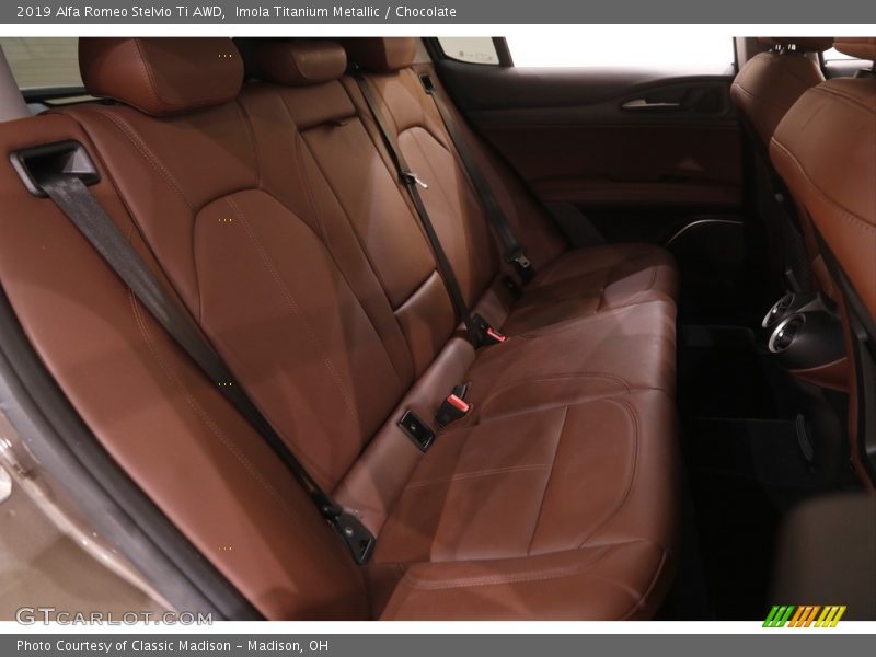 Rear Seat of 2019 Stelvio Ti AWD