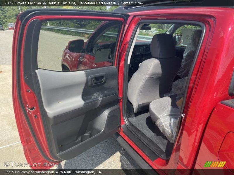 Barcelona Red Metallic / Cement Gray 2022 Toyota Tacoma SR Double Cab 4x4