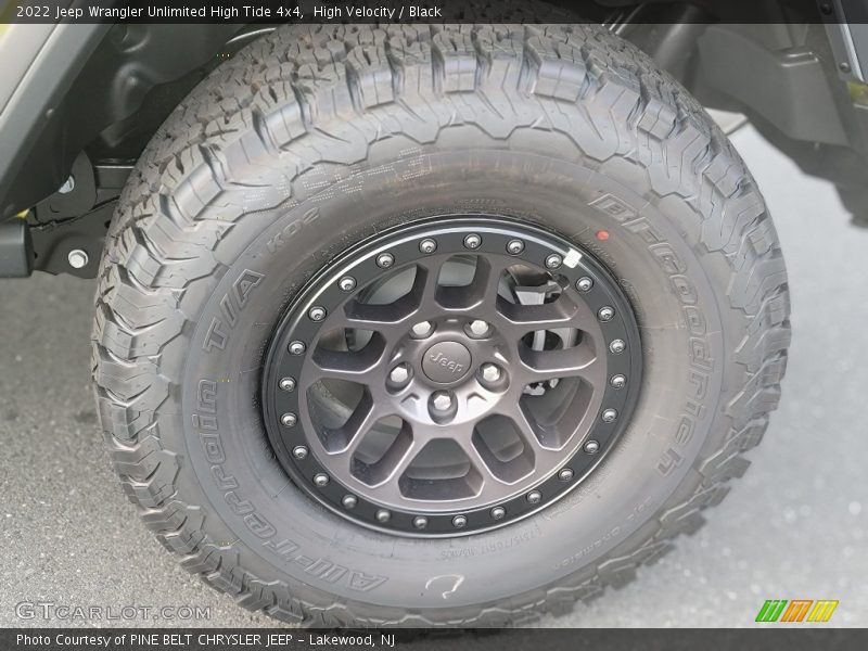  2022 Wrangler Unlimited High Tide 4x4 Wheel