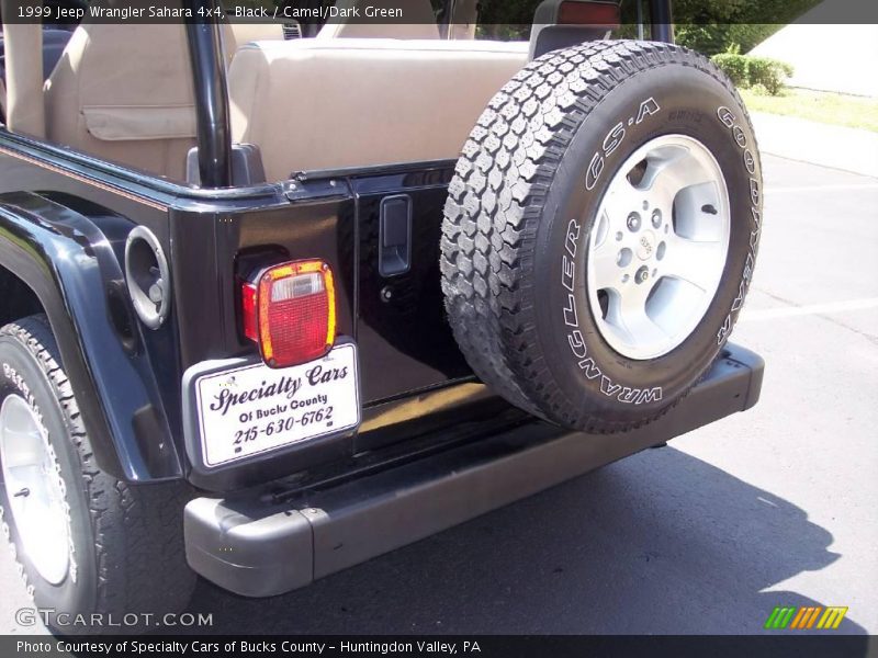 Black / Camel/Dark Green 1999 Jeep Wrangler Sahara 4x4