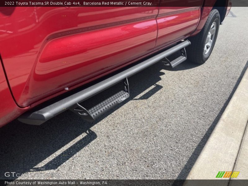 Barcelona Red Metallic / Cement Gray 2022 Toyota Tacoma SR Double Cab 4x4