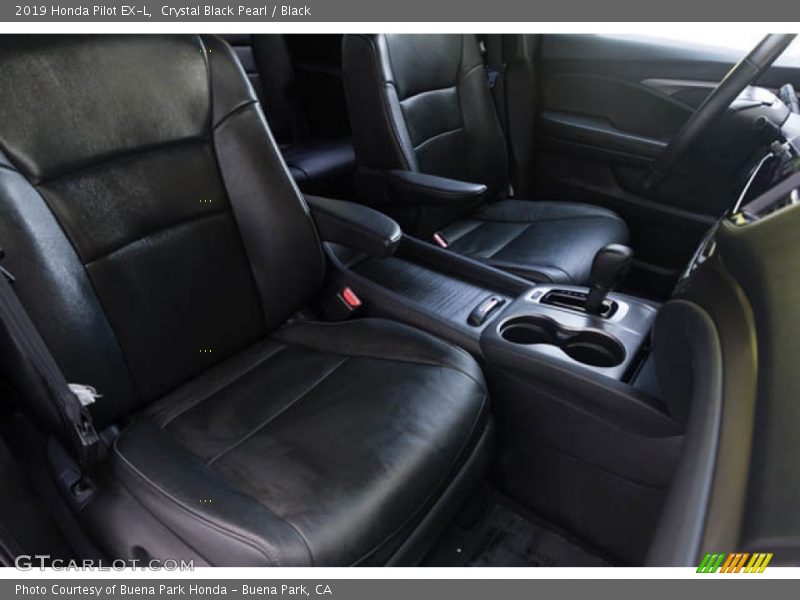 Crystal Black Pearl / Black 2019 Honda Pilot EX-L