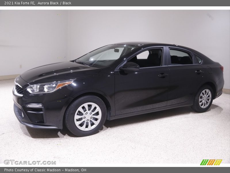 Aurora Black / Black 2021 Kia Forte FE