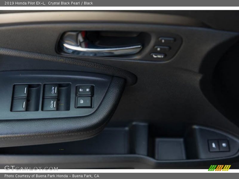 Crystal Black Pearl / Black 2019 Honda Pilot EX-L