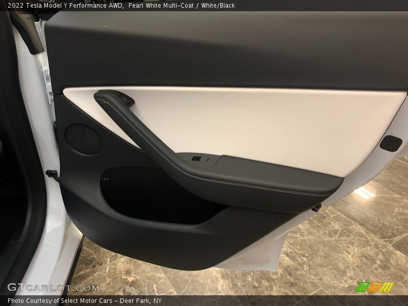 Door Panel of 2022 Model Y Performance AWD