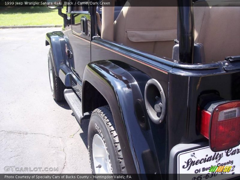 Black / Camel/Dark Green 1999 Jeep Wrangler Sahara 4x4