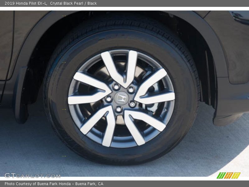Crystal Black Pearl / Black 2019 Honda Pilot EX-L