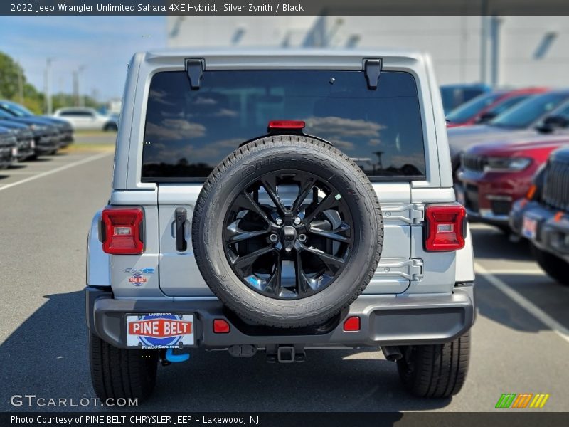 Silver Zynith / Black 2022 Jeep Wrangler Unlimited Sahara 4XE Hybrid