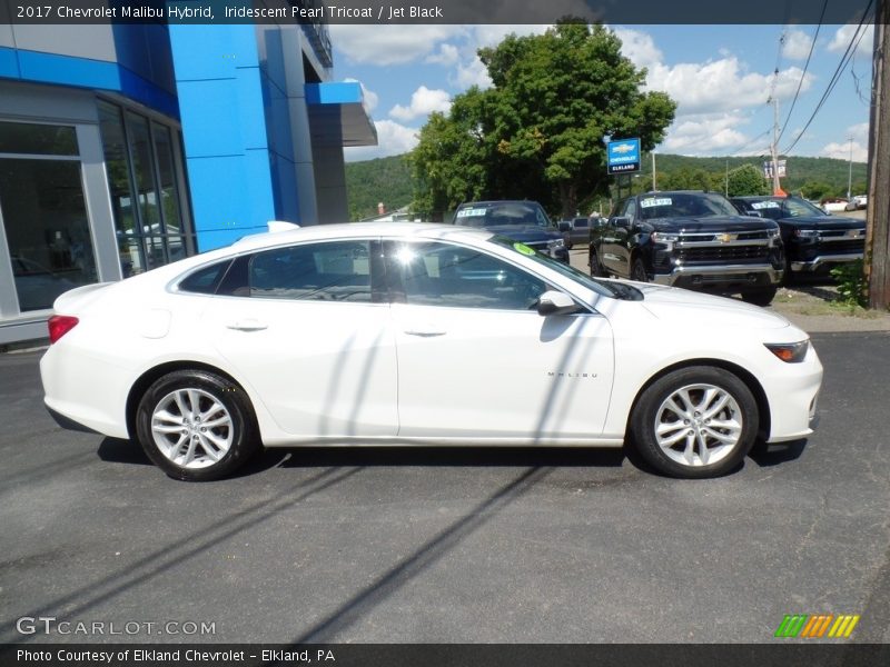 Iridescent Pearl Tricoat / Jet Black 2017 Chevrolet Malibu Hybrid