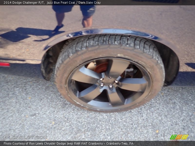 Jazz Blue Pearl Coat / Dark Slate Gray 2014 Dodge Challenger R/T