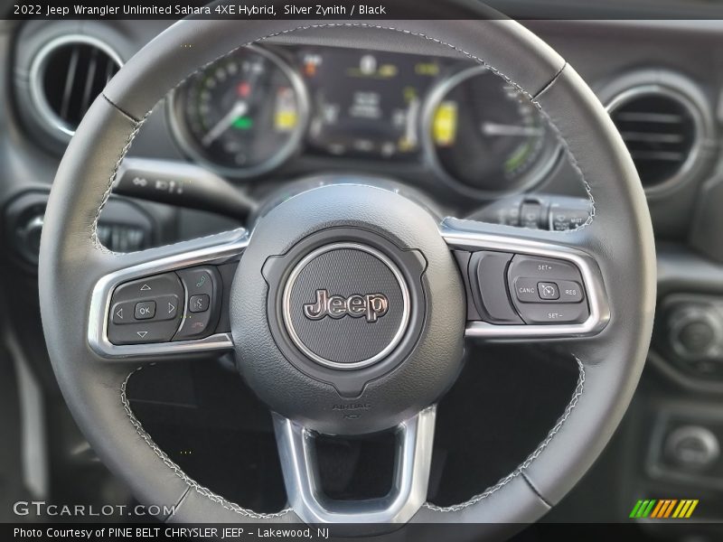 Silver Zynith / Black 2022 Jeep Wrangler Unlimited Sahara 4XE Hybrid