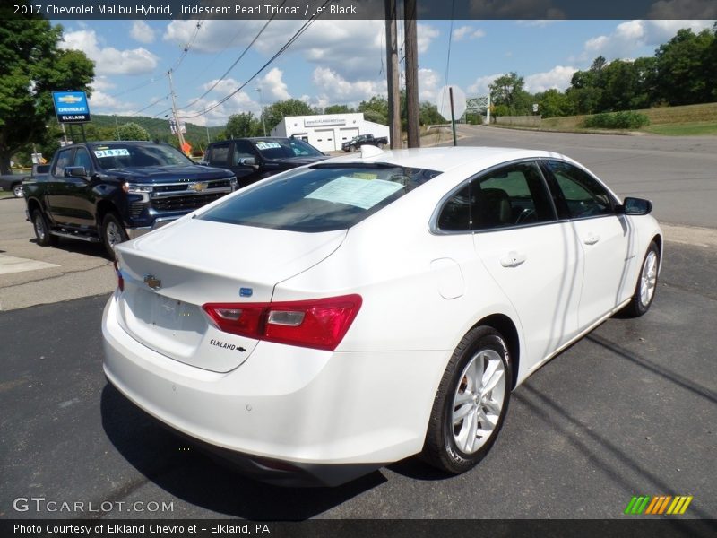 Iridescent Pearl Tricoat / Jet Black 2017 Chevrolet Malibu Hybrid