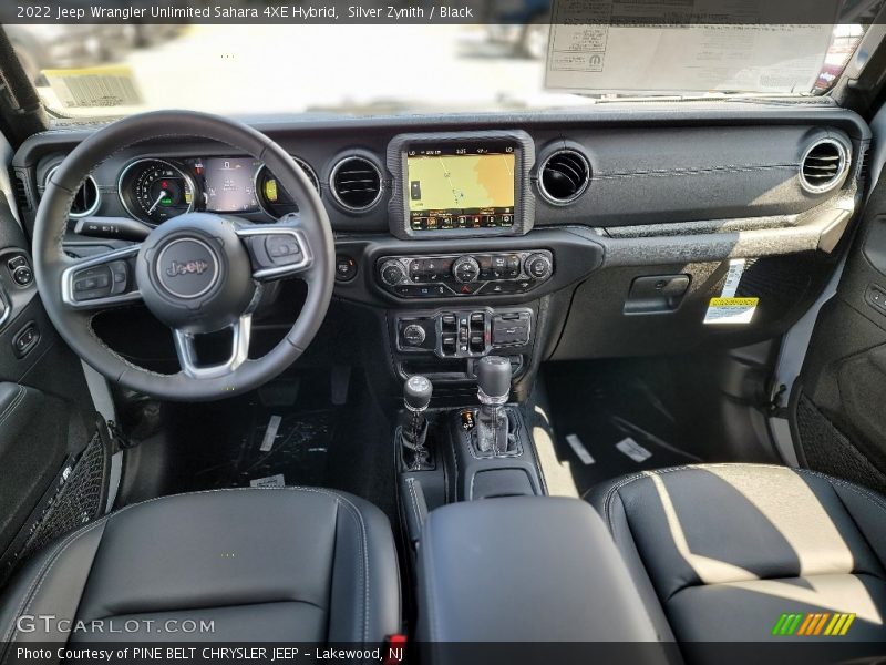 Silver Zynith / Black 2022 Jeep Wrangler Unlimited Sahara 4XE Hybrid