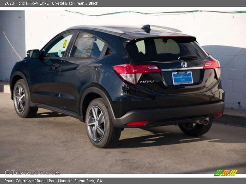 Crystal Black Pearl / Black 2023 Honda HR-V EX-L