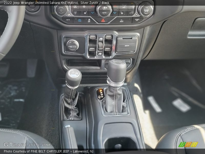Silver Zynith / Black 2022 Jeep Wrangler Unlimited Sahara 4XE Hybrid