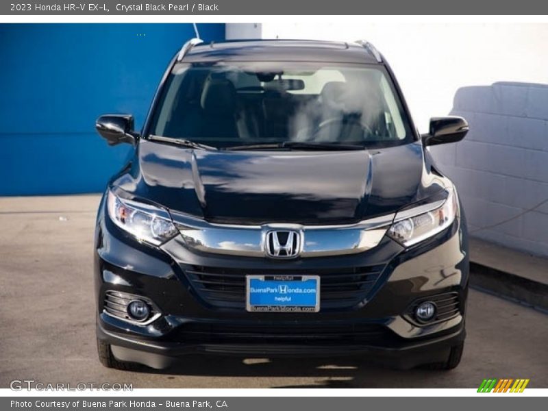 Crystal Black Pearl / Black 2023 Honda HR-V EX-L