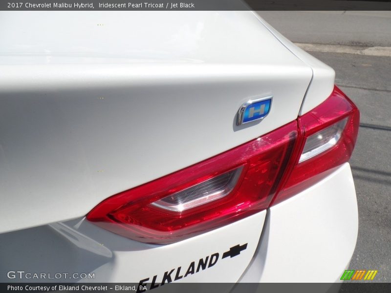 Iridescent Pearl Tricoat / Jet Black 2017 Chevrolet Malibu Hybrid