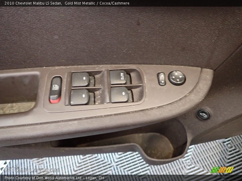 Gold Mist Metallic / Cocoa/Cashmere 2010 Chevrolet Malibu LS Sedan