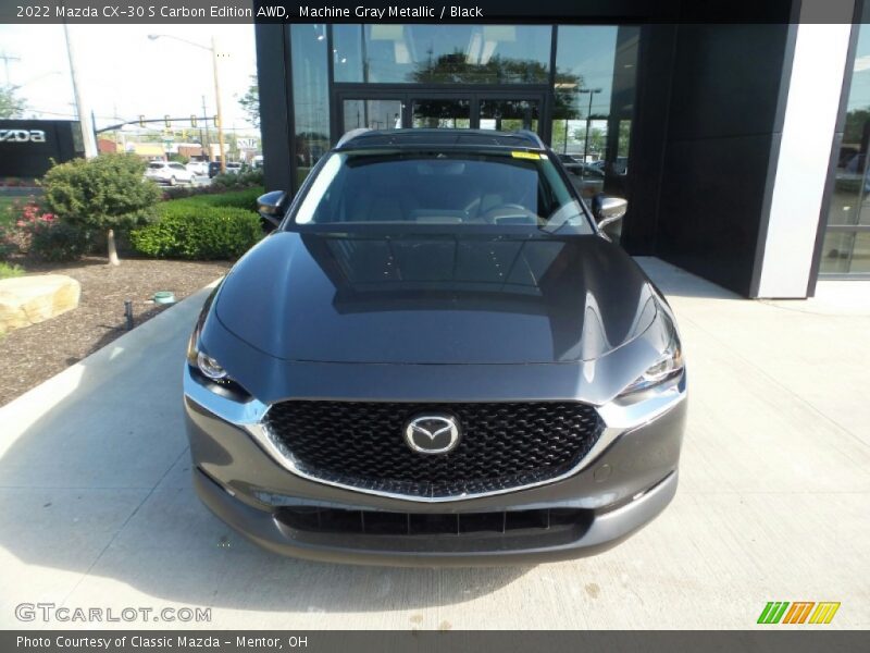 Machine Gray Metallic / Black 2022 Mazda CX-30 S Carbon Edition AWD