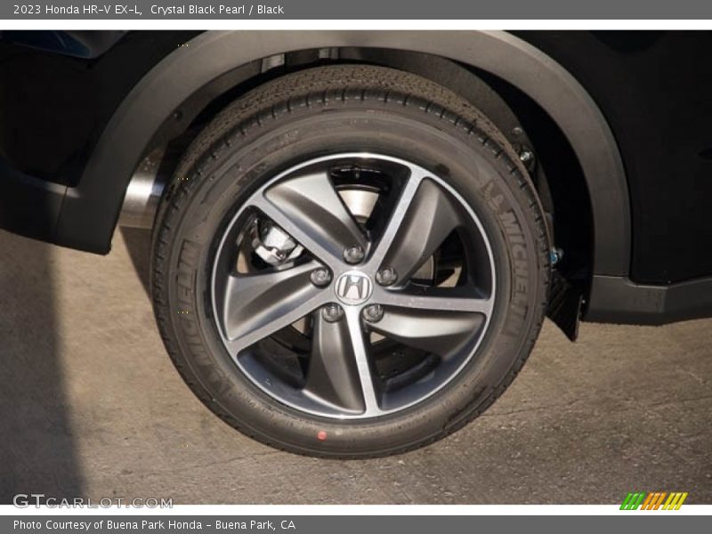 Crystal Black Pearl / Black 2023 Honda HR-V EX-L