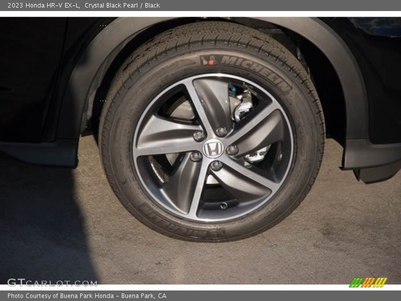 Crystal Black Pearl / Black 2023 Honda HR-V EX-L