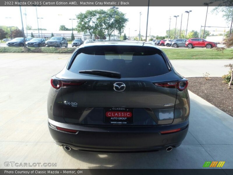 Machine Gray Metallic / Black 2022 Mazda CX-30 S Carbon Edition AWD