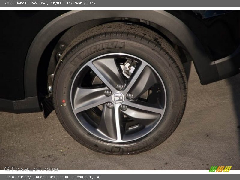 Crystal Black Pearl / Black 2023 Honda HR-V EX-L